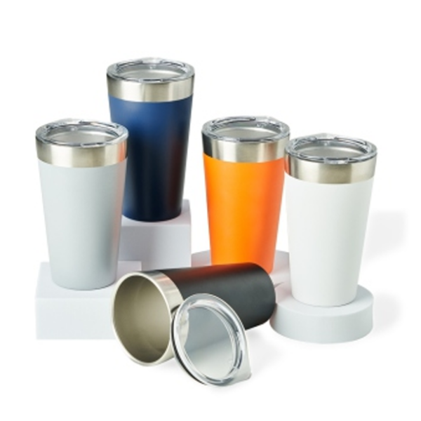 Copo Térmico de Inox 473ml - Com Tampa